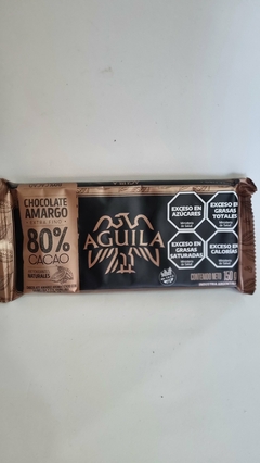 Chocolate amargo extra fino 80% cacao Aguila x 150gr