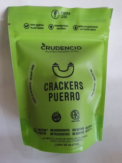 Crackers puerro sin tacc crudencio