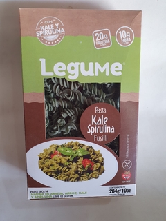 Fideos pasta kale spirulina legume