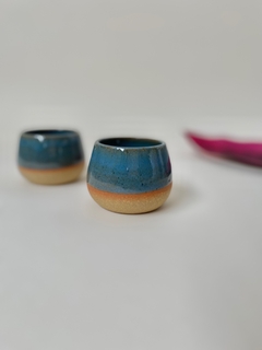 Dupla Copo Espresso | Azul na internet