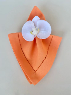 Guardanapo Linho | Laranja Claro - comprar online