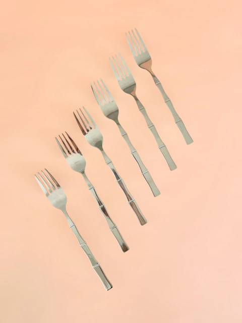 Set 6 Garfos | Aço Inox