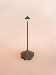 Luminária Slim | Marrom na internet