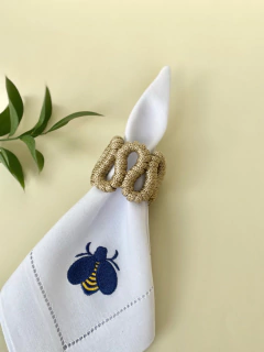 Porta Guardanapo Zigzag | Bege