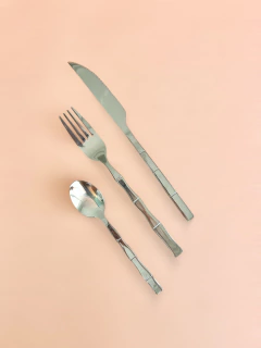 Set 6 Colheres Sobremesa | Aço Inox - comprar online