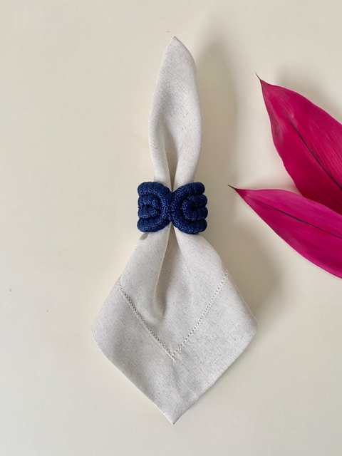Porta Guardanapo Posí | Azul Marinho
