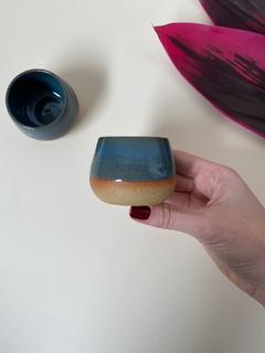 Dupla Copo Espresso | Azul - Panno Home