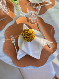 Porta Guardanapo Palha Natural | Amarelo na internet