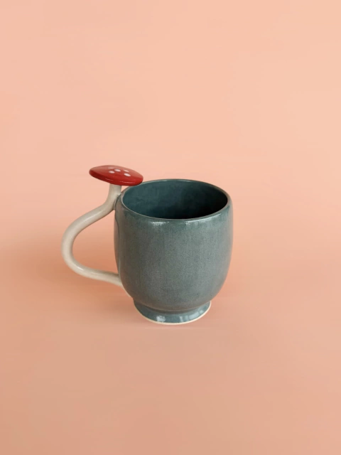 Caneca Cogumelo | Verde