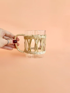 Caneca Vidro | Palha Natural na internet