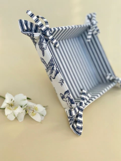 Panier Toile de Jouy P | Azul - comprar online