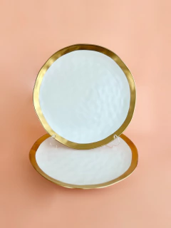 Dupla Prato Raso | Porcelana Gold