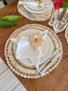 Lugar Americano Palha | Natural