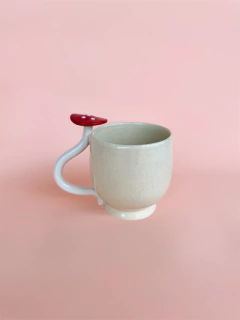 Caneca Cogumelo | Creme