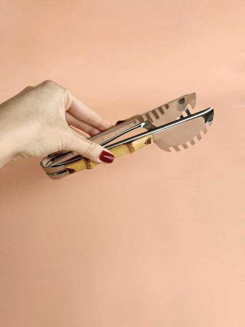 Pegador Massa | Bambu e Inox