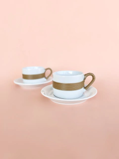 Dupla Xícara Chá | Lines - comprar online