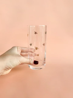Copo Cristal Alto Abelha | Gold - comprar online