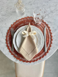 Lugar Americano Palha | Terracota