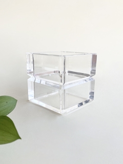 Cubo Organizador Diamantado M | Acrílico