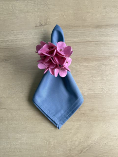 Guardanapo 100% Algodão | Hortênsia - Panno Home