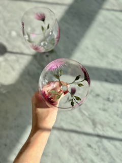 Taça Cristal Flower na internet