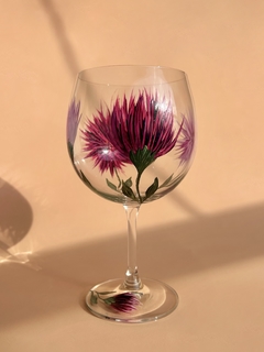 Taça Cristal Flower