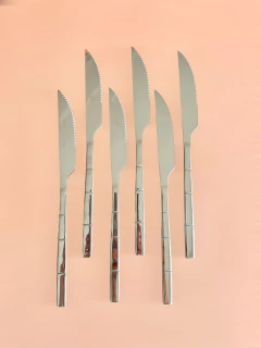 Set 6 Facas | Aço Inox