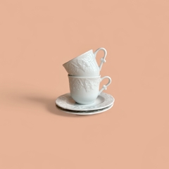 Dupla Xícara Café | Porcelana Limoges na internet