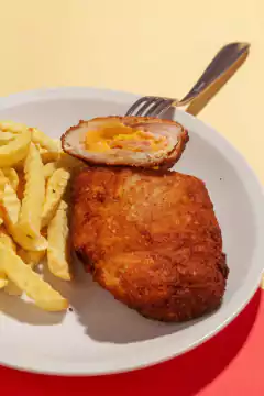 Milangas de pollo rellenas con queso chedar y panceta - comprar online