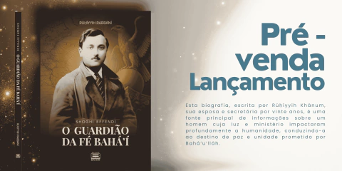 Imagem do banner rotativo Editora Bahá'í do Brasil - Livraria Bahá'í
