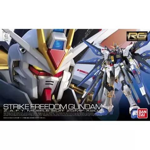 Model Kit ZGMF-X20A Strike Freedom Gundam - RG 1/144 Bandai
