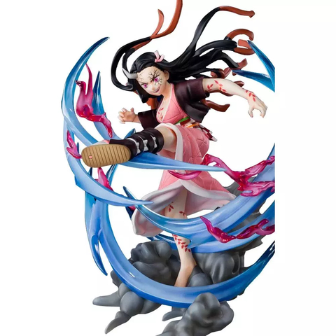 Estátua Nezuko Kamado Demon Form Advancing Ver - Demon Slayer - Figuarts Zero - Bandai