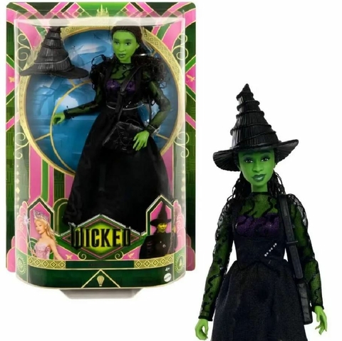 Boneca Elphaba E acessórios Wicked Mattel HXT62