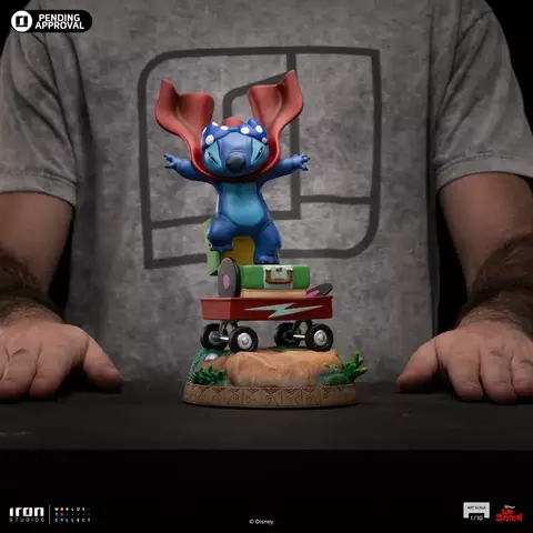 Stitch Laundry - 1/10 Art Scale - Lilo & Stitch - Iron Studios