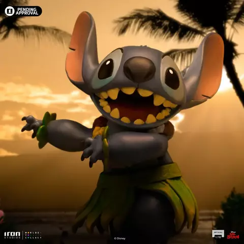 Stitch Hula - 1/10 Art Scale - Lilo & Stitch - Iron Studios
