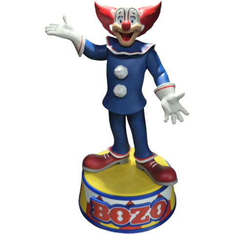 Estátua Palhaço Bozo - 25 cm - Splash Toys