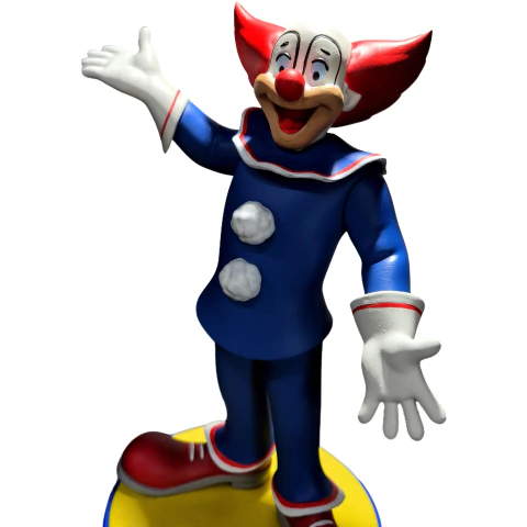 Estátua Palhaço Bozo - 25 cm - Splash Toys