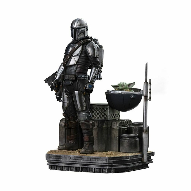 Din Djarin and Din Grogu - 1/10 Art Scale - The Mandalorian - Iron Studios