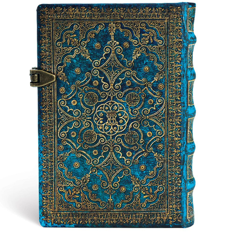 Caderno Paperblanks 14x9,5cm Pautado Equinoxe Azure 2683-9