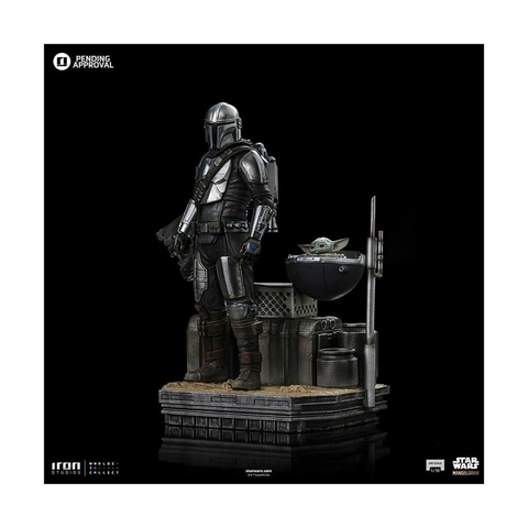 Din Djarin and Din Grogu - 1/10 Art Scale - The Mandalorian - Iron Studios