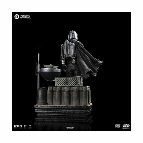 Din Djarin and Din Grogu - 1/10 Art Scale - The Mandalorian - Iron Studios