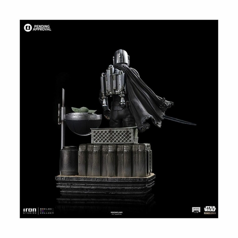 Din Djarin and Din Grogu - 1/10 Art Scale - The Mandalorian - Iron Studios