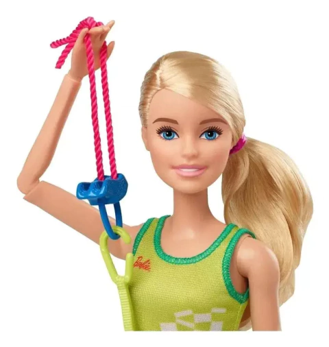 Boneca Barbie Olimpíadas Tokyo 2020 Escalada Esportiva Mattel Gjl73