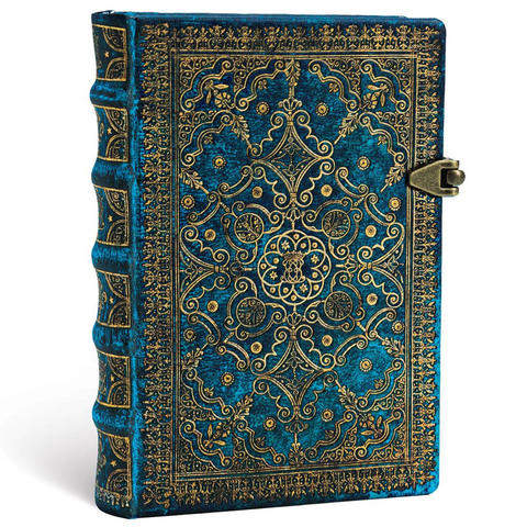 Caderno Paperblanks 14x9,5cm Pautado Equinoxe Azure 2683-9