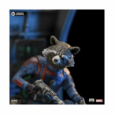 Rocket Raccoon - 1/10 Art Scale - Guardians of the Galaxy Vol. 3 - Iron Studios