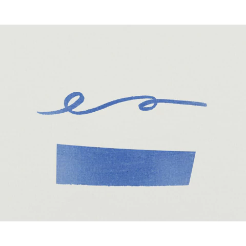 Tinta Tinteiro Herbin 350 anos Bleu Myoso 100ml 11915T