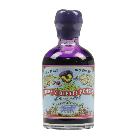 Tinta Tinteiro Herbin 350 anos Violet Pensee 100ml 11977T