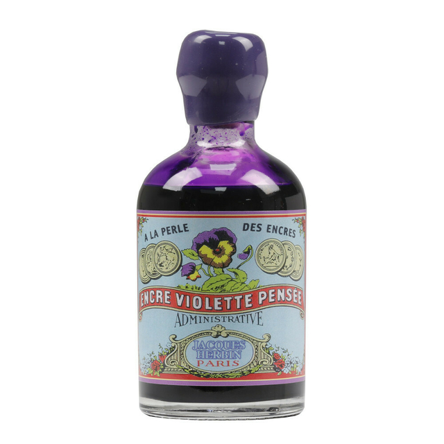 Tinta Tinteiro Herbin 350 anos Violet Pensee 100ml 11977T