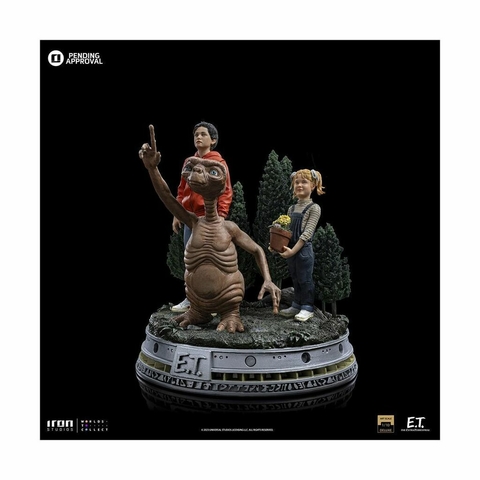 E.T., Elliot and Gertie (VERSÃO DELUXE) - 1/10 Art Scale - E.T. - Iron Studios
