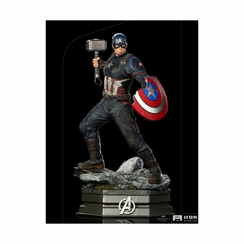 Capitão América - 1/4 Legacy Replica - The Infinity Saga - Iron Studios
